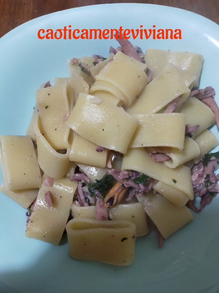 Calamarata Ai Frutti Di Mare Caoticamenteviviana